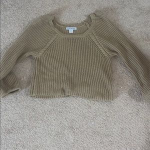Brown sweater